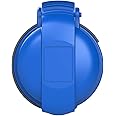 ABB 216EC6 Industrial Plug & Socket Connector Waterproof, Blue, 16 Amp, 200-250V, 2P+Earth (ABB2CMA102003R1000)