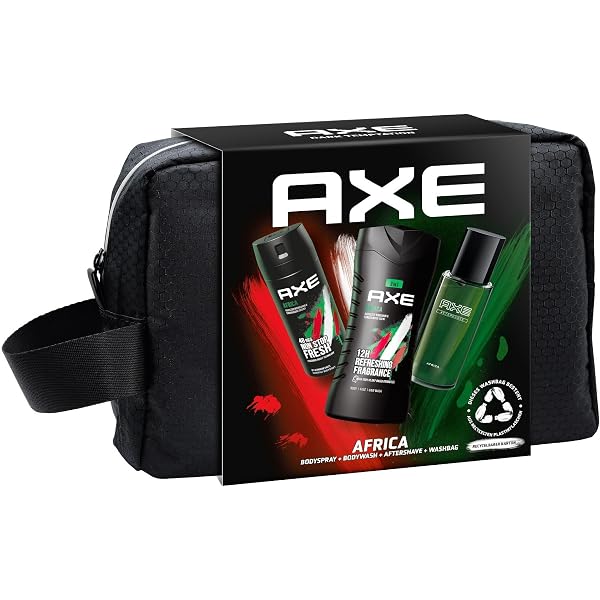 Lynx Africa Retro Trio Geschenkset – Body Spray 150 Ml, Duschgel 250 Ml, Anti-Transpirant 150 Ml, Für Männer
