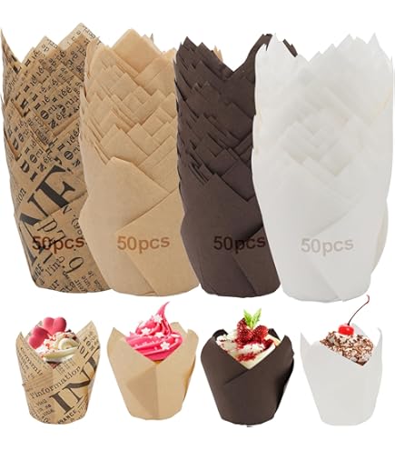 Webake Silikon Muffinform Groß - 2 Stück Extra Große Cupcake-Backformen (27,8 X 19 X 5 Cm) Für Muffins, Pudding & Mehr