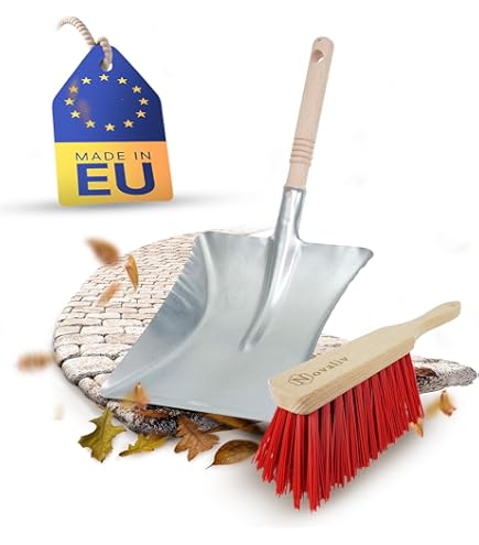 Robuste Metall-Kehrschaufel Für Innen & Außen - Praktischer Helfer Für Küche, Kamin & Garage