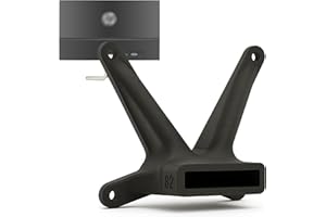 3IDEE adattatore VESA compatibile con monitor HP (22f, 22es, 22ea, 24f, 24fw, 24fh, 24es, 24ea, 27f, 27fw, 27fh, 27es, 27ea) - set di viti incluso - 75x75 mm (nero)