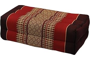 Wilai Kapok Thaikissen, Meditationskissen (82304 - weinrot/rot)