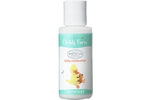 Childs Farm Lotion hydratante pour bébé | Légèrement parfumée | Peau sensible | Convient aux nouveau-nés | Format voyage | 50 ml (lot de 1) Transparent