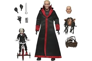 NECA Collectible Saw (Franchise) Ultimate 7” Scale Action Figure – Jigsaw Killer (Black Robe)
