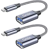 Cavo Adattatore OTG USB-C A USB-A Per Motorola Moto G50 - Nylon Intrecciato E Alluminio - 20 Cm