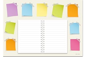 Edition Seidel - Sottomano da scrivania, in carta da strappare, formato DIN A3, 25 fogli