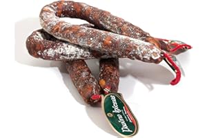 Sarta Extra Saucisson de Zamora + Chorizo ​​Sarta Doux de Zamora + Chorizo ​​Sarta Épicé de Zamora (Espagne). Pack de 3 unités (500grs. x unité). Produit artisanal. Idéal pour Snack. 100% Naturel.