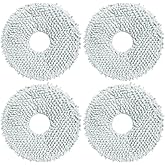 4 Mop Mop Cloths Compatible with Lin Group Ecovacs Deebot T30 Pro
