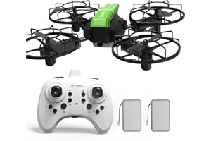 LE-IDEA Amovible Drone avec Mode Compétitif, IDEA9 Mini Drone avec Mode Sans Tête Rotations à 360°, RC Quadcopter avec 2 Batteries, Avion d'entraînement Assemblé, Facile à Piloter Adapté aux Débutants