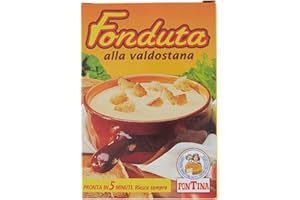 ITALIAN FOOD DIRECT Fonduta alla Valdostana con fontina DOP lattina da 400g prodotto tipico Valle d'Aosta