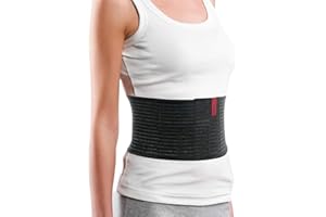 ORTONYX 6.25" Abdominal Binder for Men and Women/Postpartum Post-operative Post-surgery Wrap/Abdomen Navel Umbilical Hernia Support Belt / 524006 Beige L/XXL