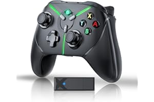 Gamrombo Switch Controller for Switch/Switch Lite/Switch OLED, with USB Receiver Support Turbo/Double Vibration/Precise Motion Detection/Wake Up/Release