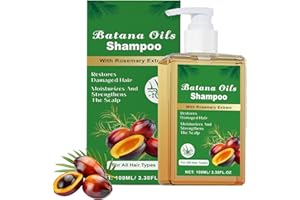 KAYZON Batana Oil Shampoo - Organic Batana Shampoo with Rosemary Extract - Repairs Damaged Hair for Denser Fuller Hairs - Moisturizes & Strengthens Scalp - Hair Care Shampoos for Hair Loss Women Men - 100ML