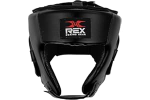 REX Sports Head Gear for Boxing, MMA fighting, Muay Thai Training. Boxing Head Guard Protector for Boxers, Martial arts, UFC Taekwondo for Adults