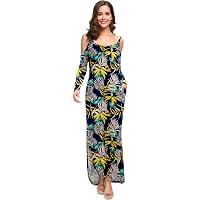 Abbigliamento Incinta Cerimonia Abito Premaman In Pizzo Con Spalle Scoperte - Maxi Vestito Fotografico Con Volant Abito Foto Maternità