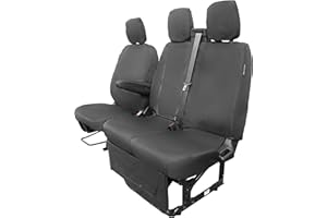 PRIMUS SEAT COVERS To Fit: Ford Transit Custom Seat Covers 2013 to 2023 | Waterproof Durable Easy to Fit | For the Ford Transit Custom Seat Cover Accessories