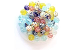 mesbilles - 55 Billes Pépites - Sac de Billes en Verre