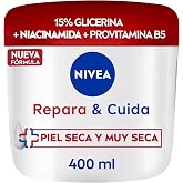 NIVEA Repair &amp; Care Body Moisturizer, Face &amp; Hand Cream (1 x 400 ml), 72 h Moisturizer with Glycerin and Pure Vitamin E, for