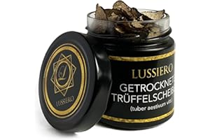 ‎LUSSIERO Lussiero getrocknete Sommertrüffel Tuber Aestivum vitt. Grade-A Edel Trüffel Scheiben 10g