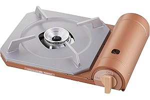 Iwatani Tatsujin Slim Plus CB-TS-PLS Kuchenka kempingowa z kasetką przeciwpożarową, grill, gotowanie, wyprodukowano w Japonii