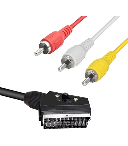 Câble Scart RGB 21 broches, câble Scart vers Scart pour
