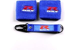 POKVEA Motorcycle Brake Reservoir Cover Sock Sleeve Motorcycle GSX-R 3D Front Fluid Oil Brake Reservoir Sock For GSXR 750 600 1000 K1 K2 K3 K4 K5 K6 K7 K8 K9 K10 K11 K12 K13 (Color : 4)