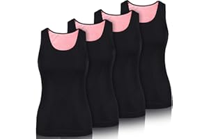 Neer Top Intimo da Donna in Pile Calda Canotta Cami Intimo Termico in Cotone per Donne Canotta Senza Maniche