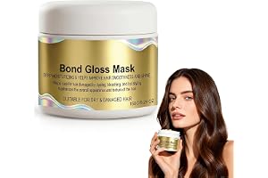 Maybe Paris Bond Gloss Deep Conditioning Mask – Berikad med hydrolyserat keratin och hyaluronsyra – Stärker, slätar, ökar glansen – Reparationsbehandling för torrt och skadat hår