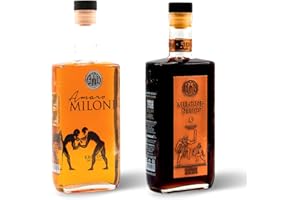Amaro Milone 700ml e Milone Nero 700ml - amari prodotti in Calabria e premiati come migliori Amari al Mondo.