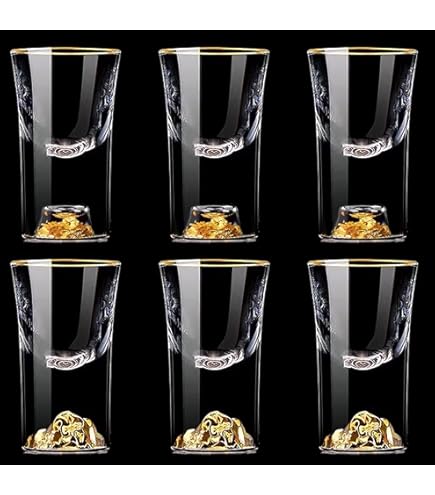 Ensemble De 6 Verres A Liqueur Cristal