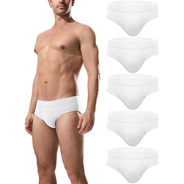 Calzoncillos Slips para Hombre de algodón. Color Liso y Uniforme. Pack