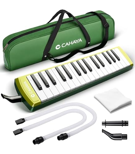 PARQUER MELODICA Flauta melódica de 32 teclas con funda y manguera