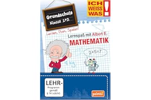 PALETTI Albert E. ICH WEISS WAS! Lernspaß Grundschule Mathe Klasse 1 + 2 CD ROM