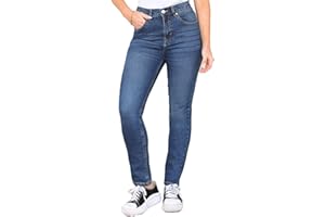 UC Ex M&S Slim Fit Stretch Jeans for Women UK, Denim Womens Jeans Ankle Grazer Ladies Jeans