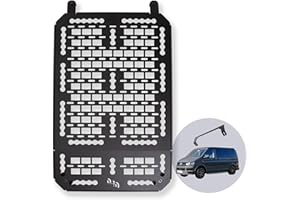 040 Parts MOLLE Board for VW T5/T6/T6.1 Transporter or for Multivan with C-Rail, Universal Equipment Holder