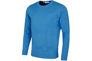 Calvin Klein Hommes Ras du Cou en Coton Doux Respirant Pull