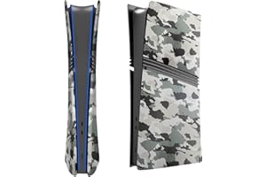 SZAERFA Faceplate Abdeckplatten für PS5 Pro Disc&Digital Edition,Anti-Kratz-Konsole Ersatz Seite Face Plate für Playstation 5 Pro,Konsole Schutzhülle Panel Zubehör (Digitale Ausgabe)