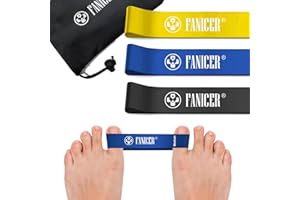 Viexpand 3 Stück Hallux Valgus Zehenspreizer Trainingsband,Hallux Valgus Korrektur,für den Zeh - Korrektur Set für Damen und Herren,Zehenschutz,zur Schmerzlinderung von Ballenzehen