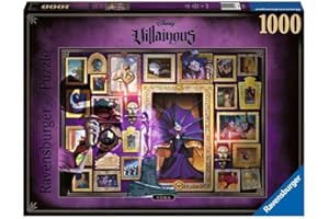 Ravensburger Puzzle 16522 Villainous. Yzma 1000 Elementów Puzzle Dla Dorosłych (16522) Unikalne Elementy, Technologia Softclick - Klocki Pasują Idealnie