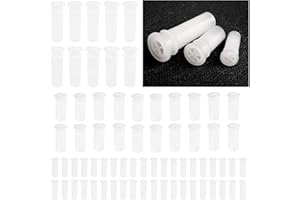 GENERICBRAND 70pcs Squeakers Pet Baby Toy Balls Sostituzione BB Squeakers Reed Reed Noise Maker Scarpe Fischietto Inserti per Cane Giocattolo Riparazione Fai Da Te (3 Dimensioni)