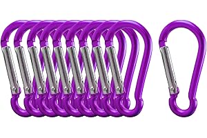 OMUKY Karabiner Klein Schlüsselanhänger Mini Karabinerhaken Aluminium für Sport,Freilauf