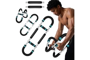 DIAXILU Twister Armtrainer, Verstellbares Brust Trainingsgerät & Muscle fit Gerät (30-50 kg / 70-110 lb), Tragbarer Power Twister mit abnehmbarem Design, Trainingsgeräte für Zuhause, Büro & Reise
