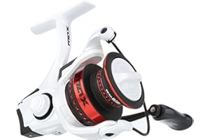 Abu Garcia Max Pro kołowrotek spinningowy, lekki i trwały, kołowrotek wędkarski słodkowodny dla wędkarzy | płynny opór, wysoki przełożenie, natychmiastowa ochrona przed odwróceniem | bas, pstrąg