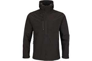 Fort - Holkham Jacket - Black or Navy Jacket - Softshell Fabric - Rain Coats for Men - Waterproof Jacket - Comfortable & Durable - Winter Jackets for Men - Mens Winter Jackets