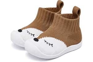 MORENDL Lauflernschuhe Jungen Mädchen rutschfeste Kleinkind Hausschuhe Babyschuhe Unisex Baby Slipper