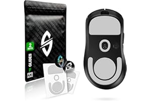 SensoryBoost FPS Wrotki (zestaw 2 szt.) – kompatybilne z Logitech G PRO X Superlight 2 DEX – dla maksymalnej precyzji i kontroli | PTFE | Dokładne docelowe, samopolerujące i trwałe | zapasowe nóżki do
