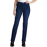 Jean Femme Gloria Vanderbilt Amanda - Taille Haute, Coupe Fuselée, Stretch Confort, Modèle Classique