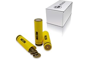 EFFEKTIVO 11153 - Confezione grande per monete da 1 euro, in cartone, 588 pezzi