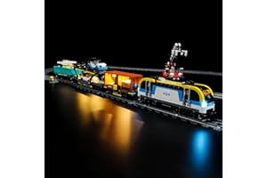 LIGHTAILING Light For Lego-60336 Freight Train - Led Lighting Kit Compatible With Lego Building Blocks Model - NOT Included The Model Set