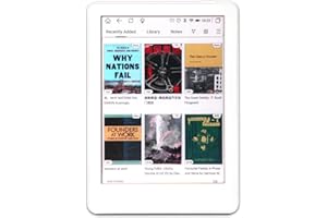 AZMXDVP Meebook Colour E-Reader M6C | Ecran 6" Color E Ink Kaleido™ 3 | Smart Light | Android 11 | Ouad Core | Livres audio | Google Play Store | 3GB+32GB Storage | Micro-SD slot | Blanc